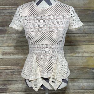 BCBGMaxazria / Short Sleeve Top / Size XS